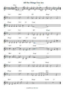 All The Things You Are