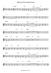 There Is No Greater Love