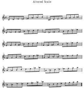 オルタードスケール　一覧　PDF