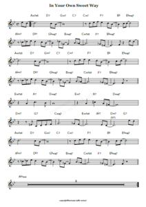 In Your Own Sweet Way